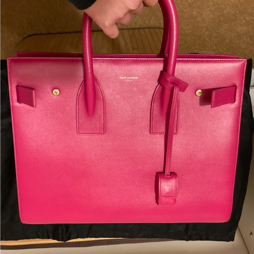 Saint Laurent Pink Satchel